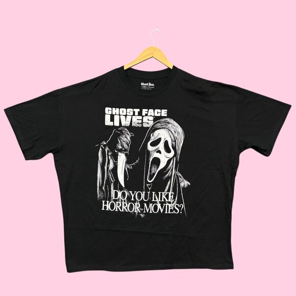Scream Ghostface Lives Horror Oversized Tee XXL - Picture 1 of 4